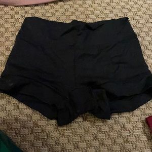 YL jojax black booty shorts